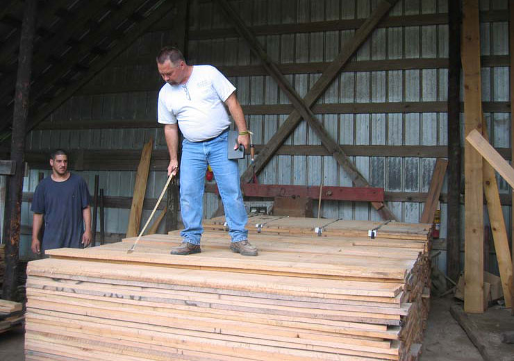 Grading Our Red Oak Lumber