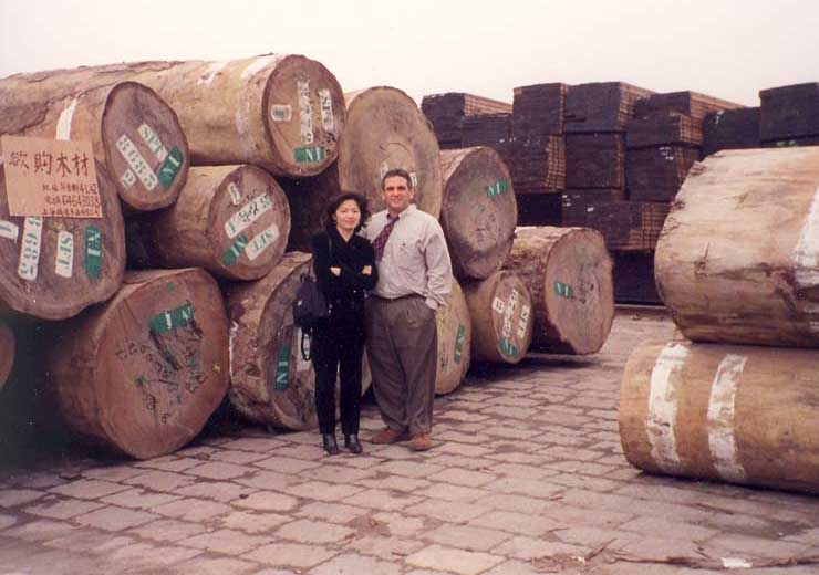 Forest Products Concentration Yard - China